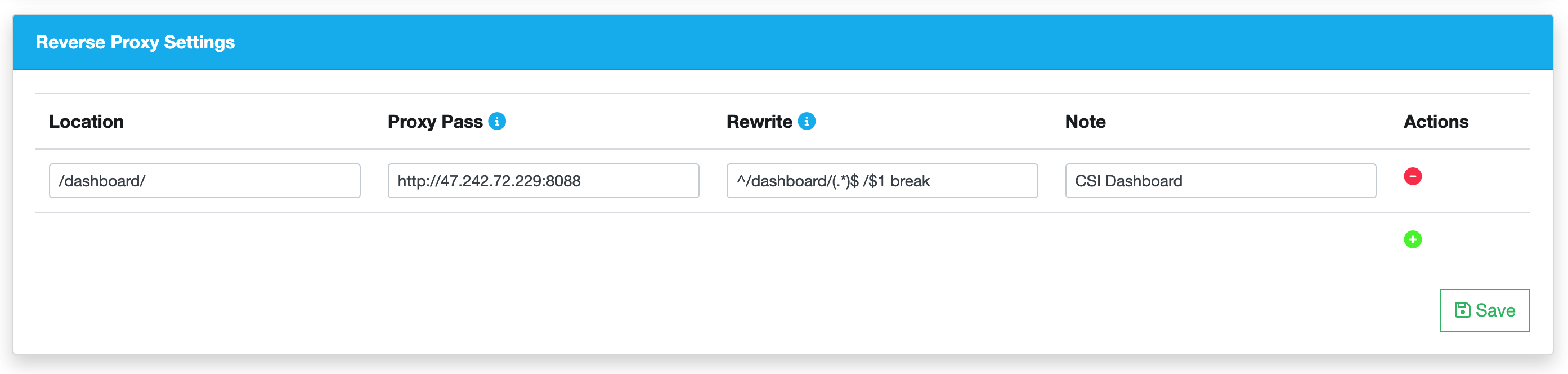 console-dashboard-proxy